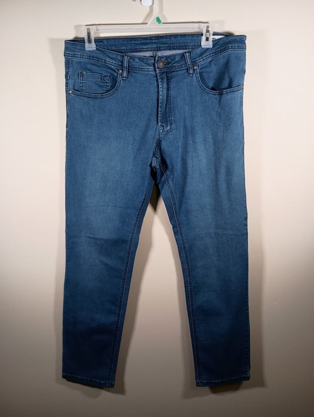 David Bitton Buffalo Axel Mens Coup Slim Stretch Jeans Medium Wash Size 36 x 32